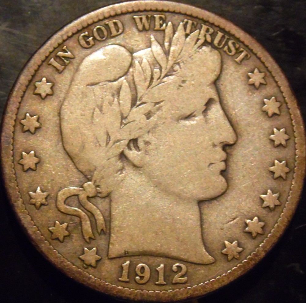 1912-D Barber Half Choice Original Fine