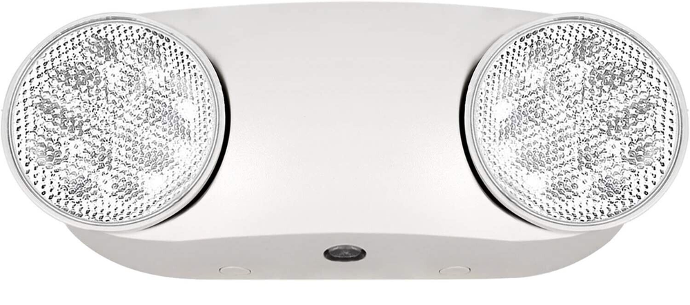 LED Emergency Exit Light Adjustable 2 Round Head With Battery Back-up UL 924