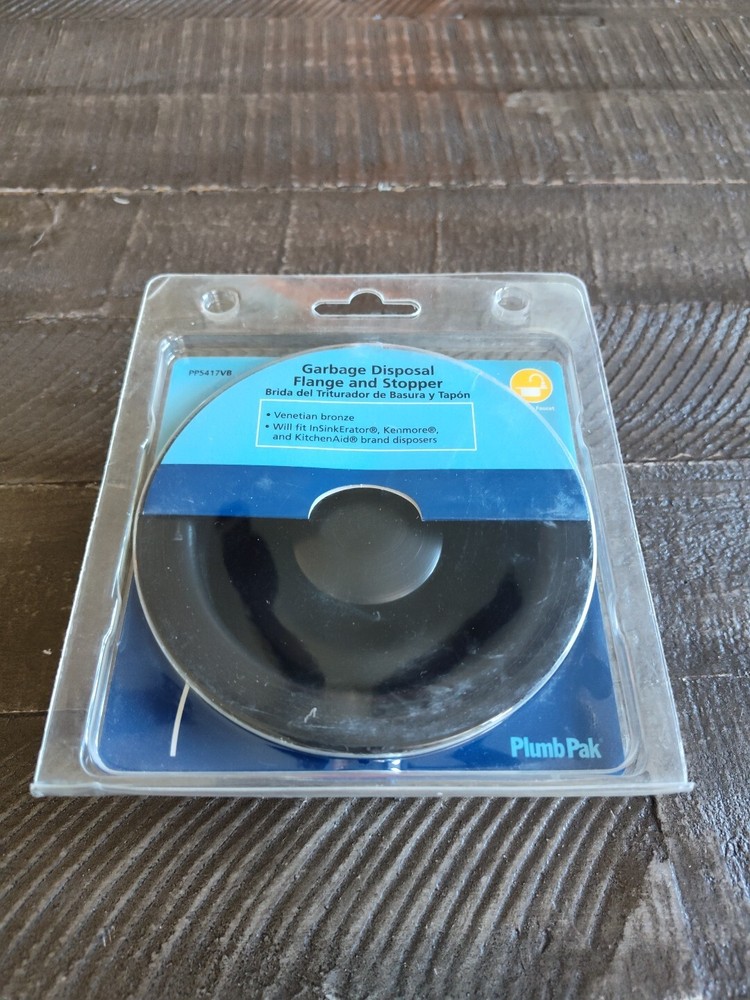 Garbage Disposal Flange and Stopper