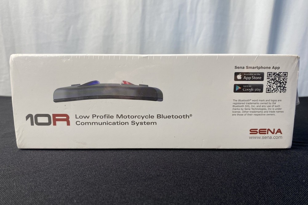Sena RideConnected 10R Low Profile Motorcycle Bluetooth Communication System New