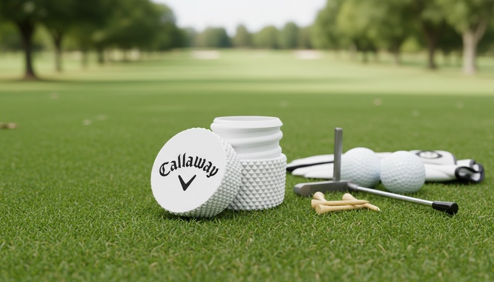 Callaway Container – Threaded Golf Tee Storage Box 3D Printed for Golfing Tees