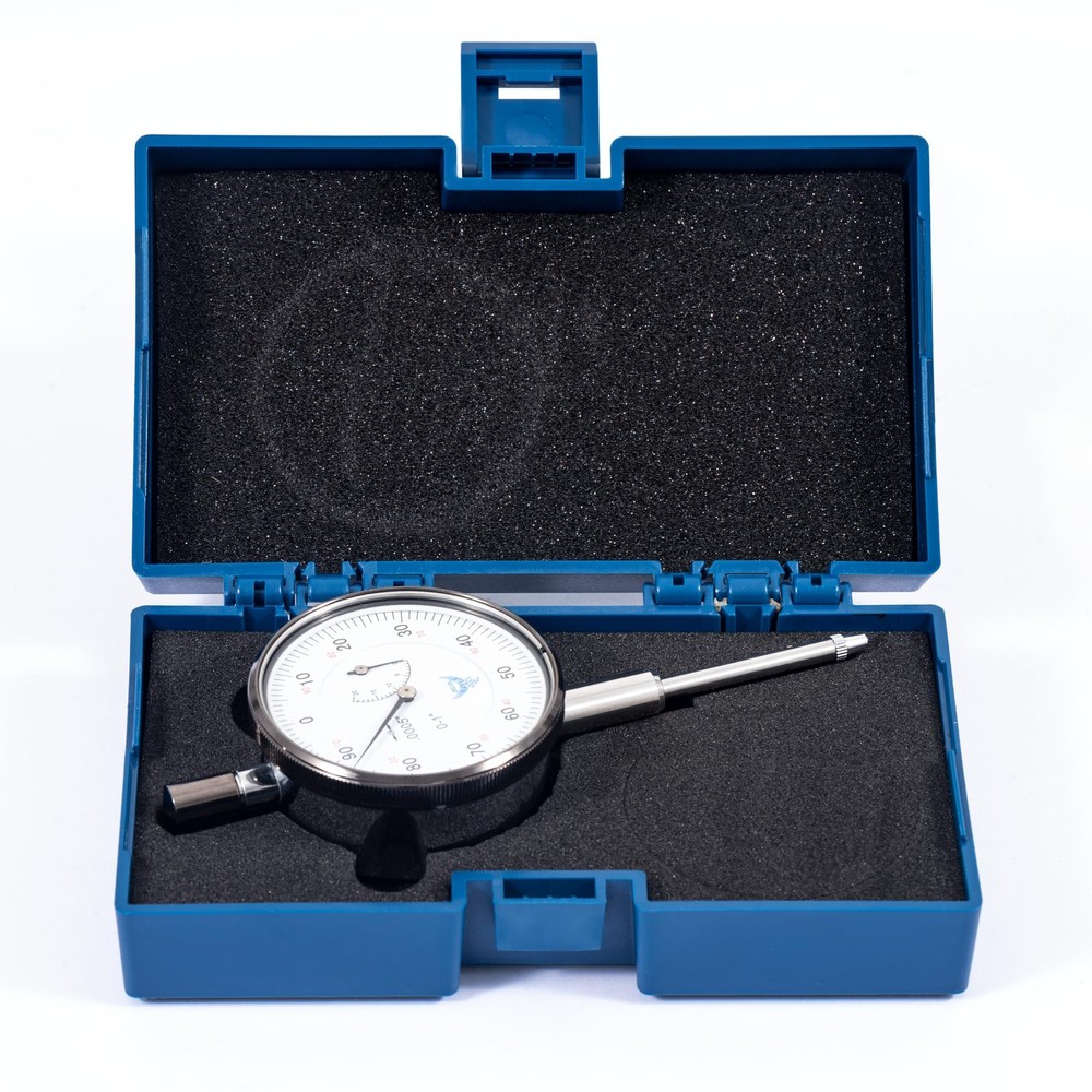 PEC Tools Stainless Steel Premium Dial Indicator 0-1", High Precision Shock...