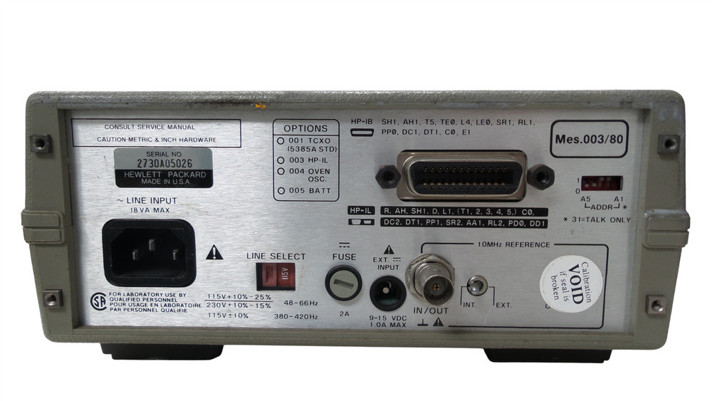 HP 5384A Frequency Counter - Free Shipping