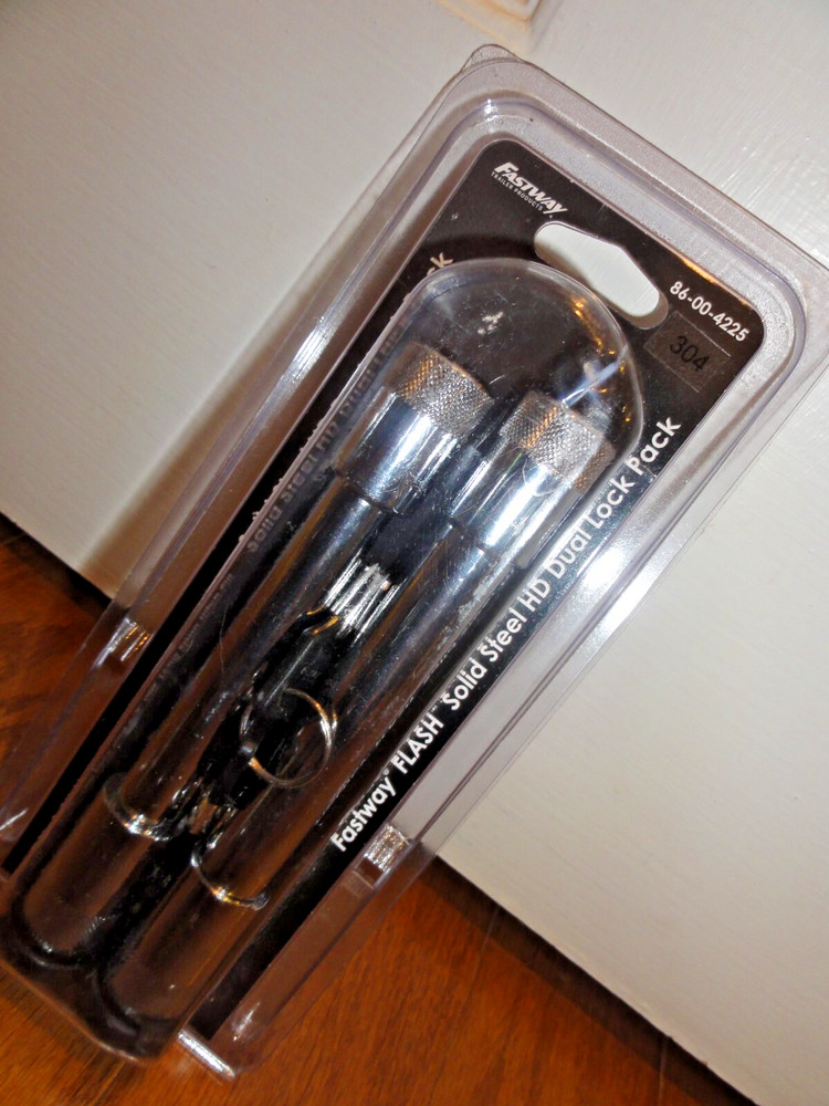 Fastway 86-00-4225 Flash Solid Steel HD Dual Lock Pack - 2 Keys