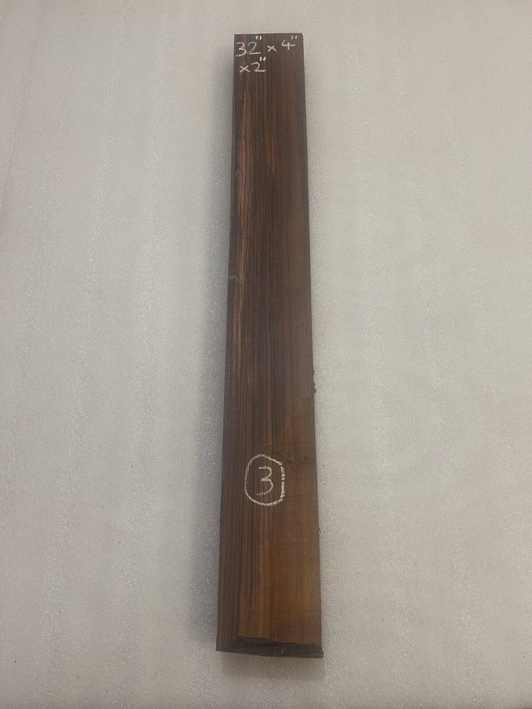 INDIAN ROSEWOOD BLANK 32” X 4" X 2” SAME ITEM