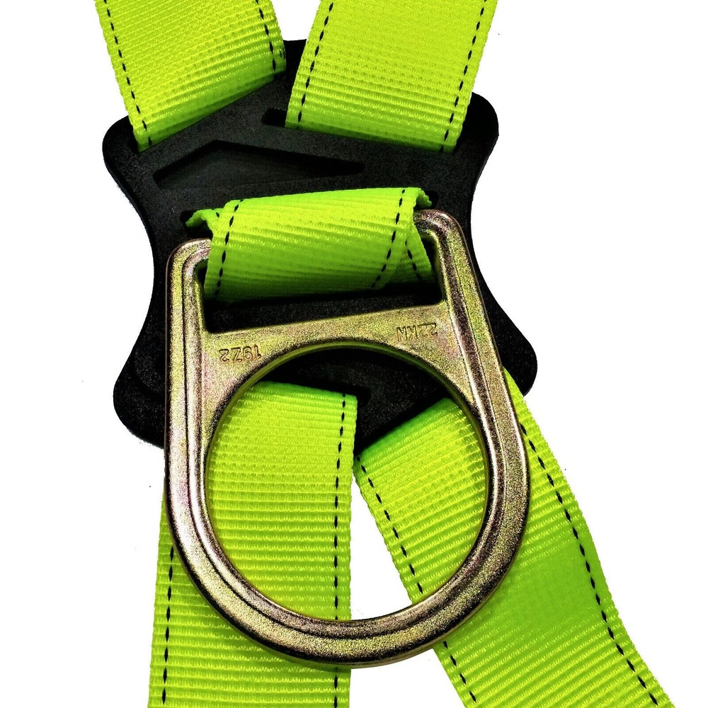 Safety Harness 3D Ring grommets Fall Protection Back Support Peak Catcher