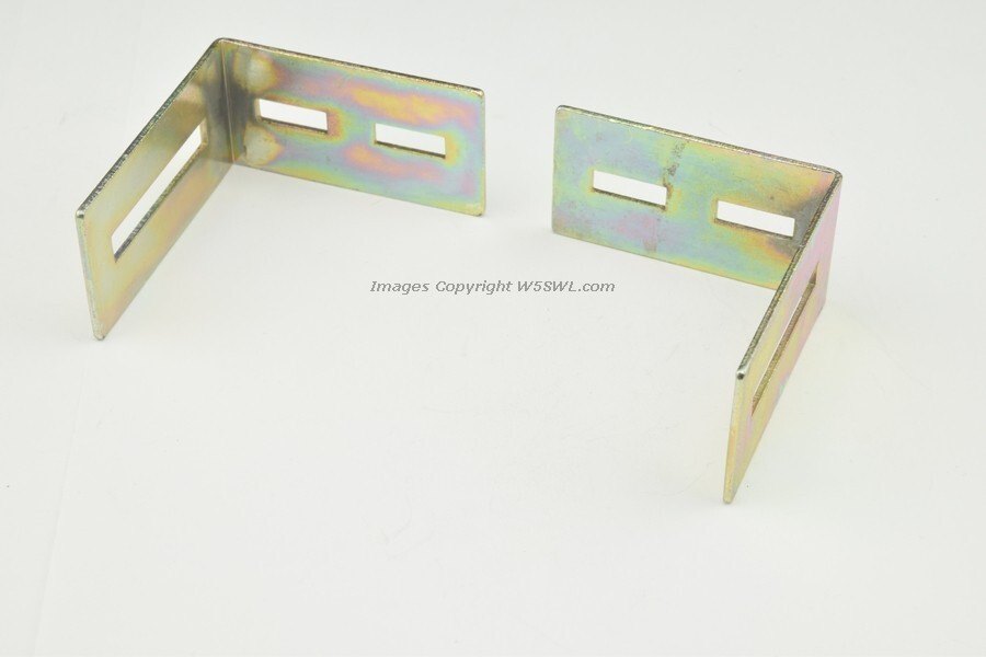 Radio or Accessory Universal Mounting Brackets for Auto or Home Use - Easy!