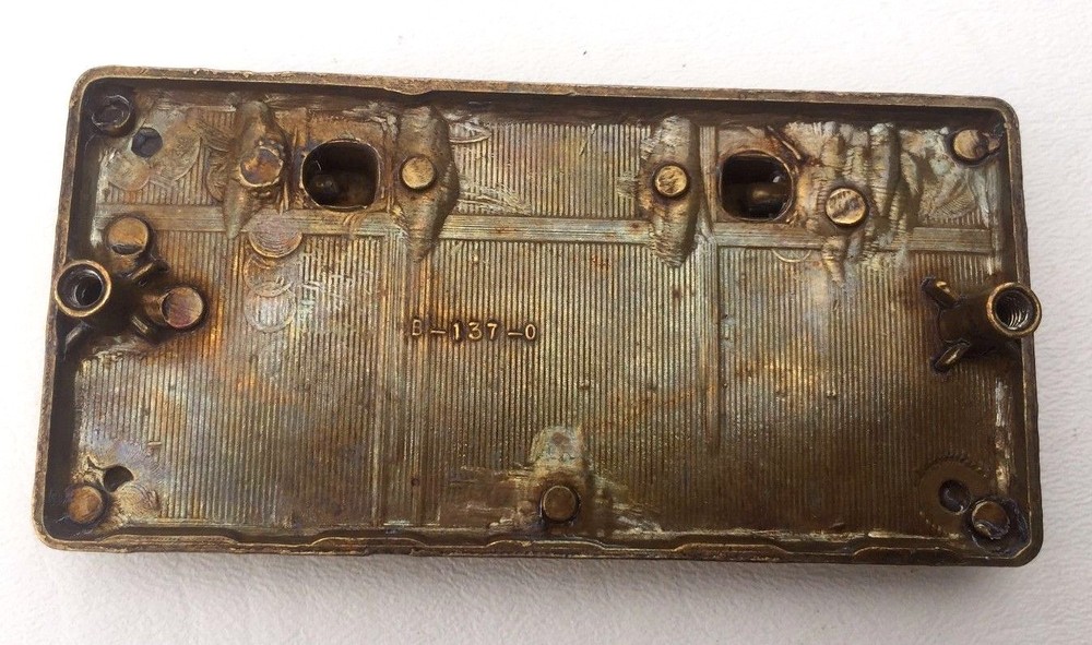 Brass Antique Hardware Arts & Crafts Mission Handle drawer pull 4"centers