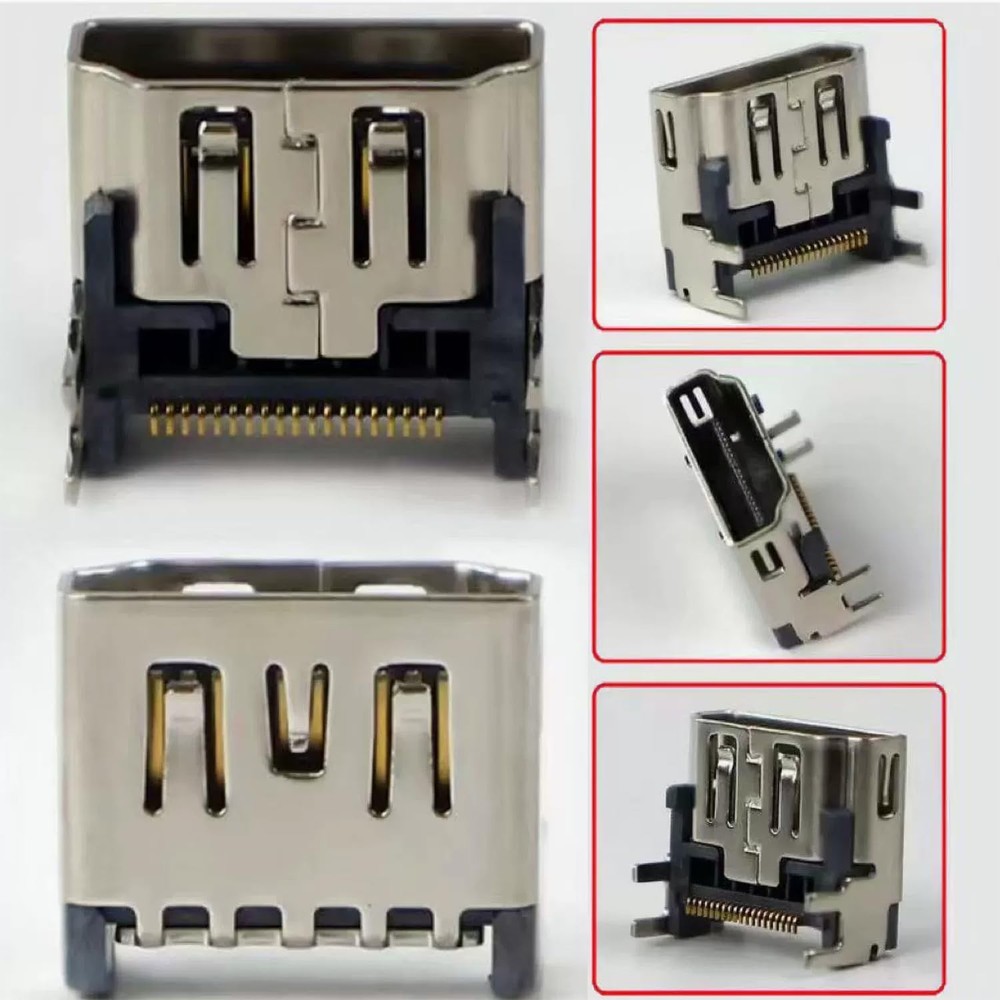 4 Pcs Replacement HDMI Port for PlayStation 5 Display Socket Interface