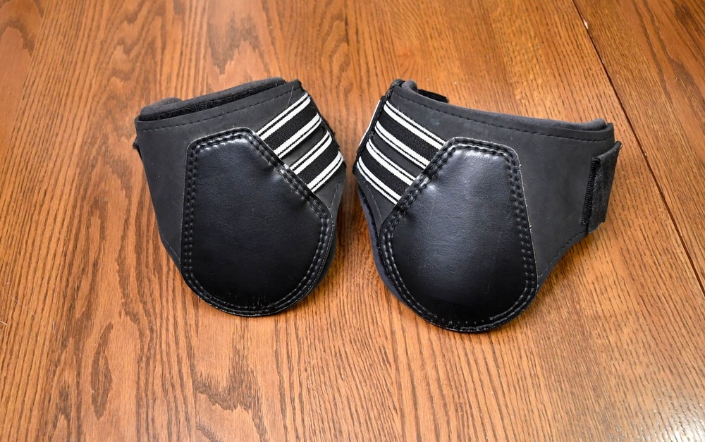 Equifit, hind boots, black, Medium Large