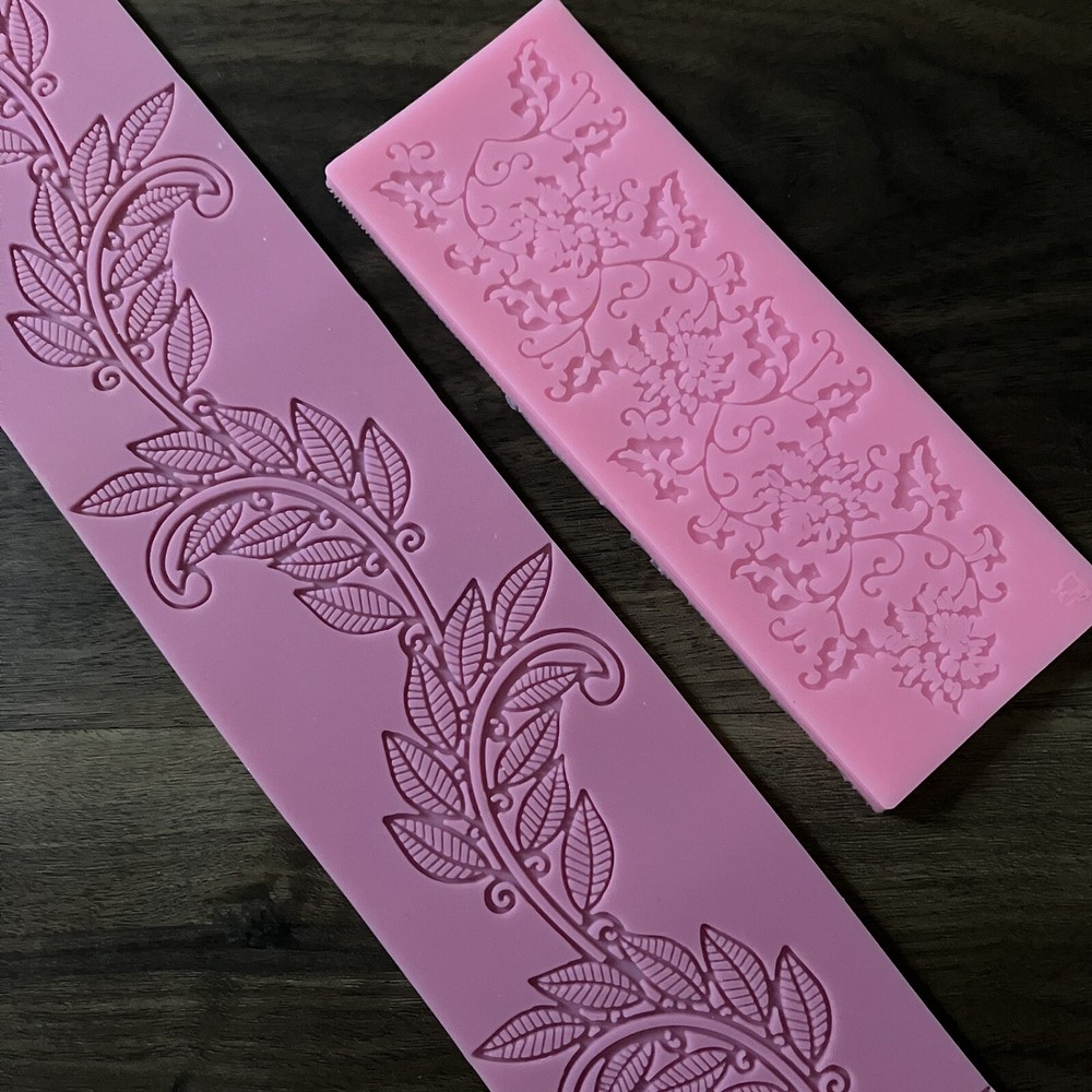 Flower Lace Mold  Border Decoration Tools 3D Mold Soap