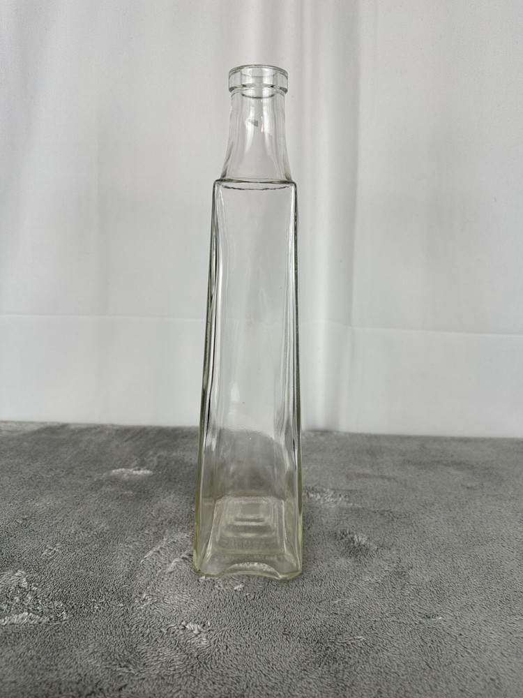 Tall Vintage Clear Bottle
