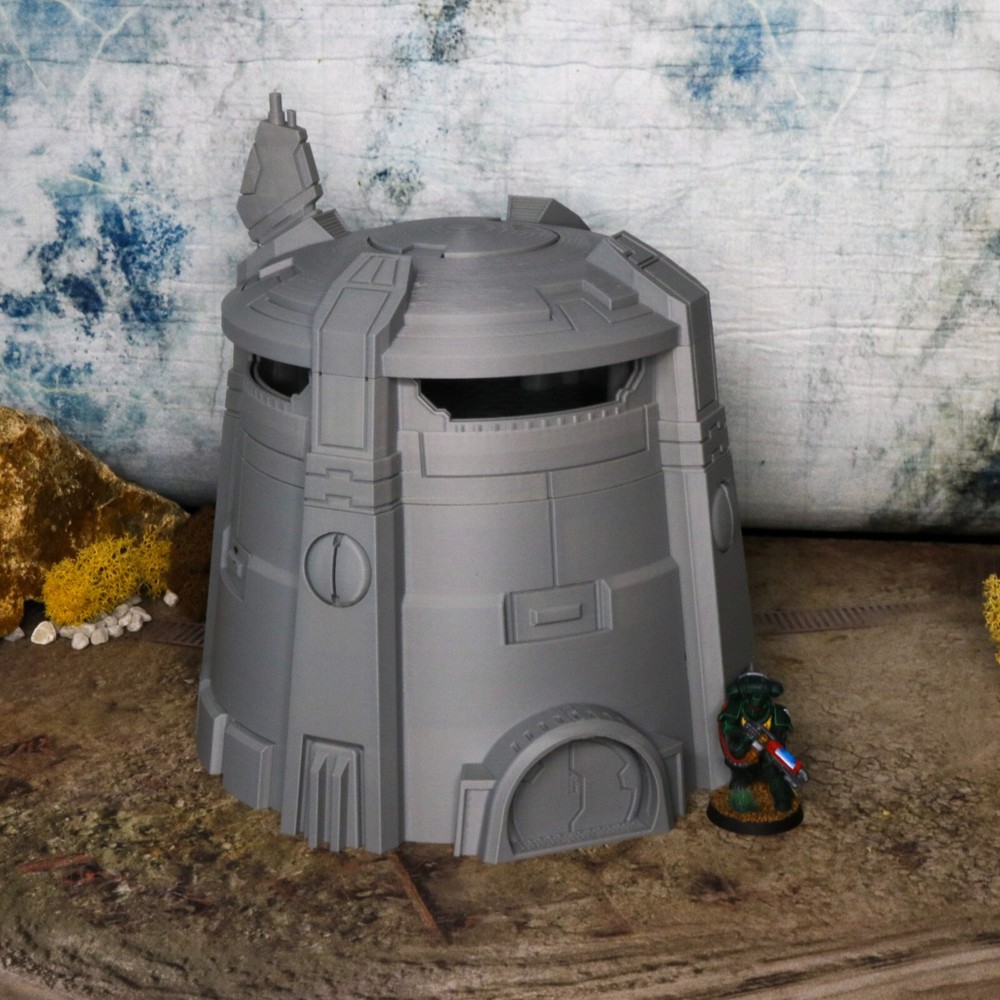 Heavy Bunker - United Frontier  - Tabletop Terrain works with Warhammer