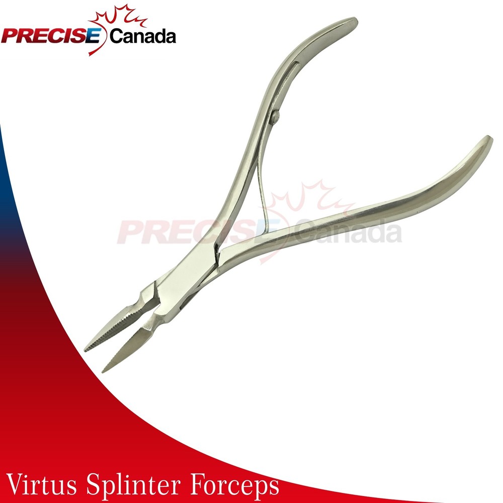 Virtus Splinter Forceps 4.5" Surgical Stainless Steel Veterinary Instruments