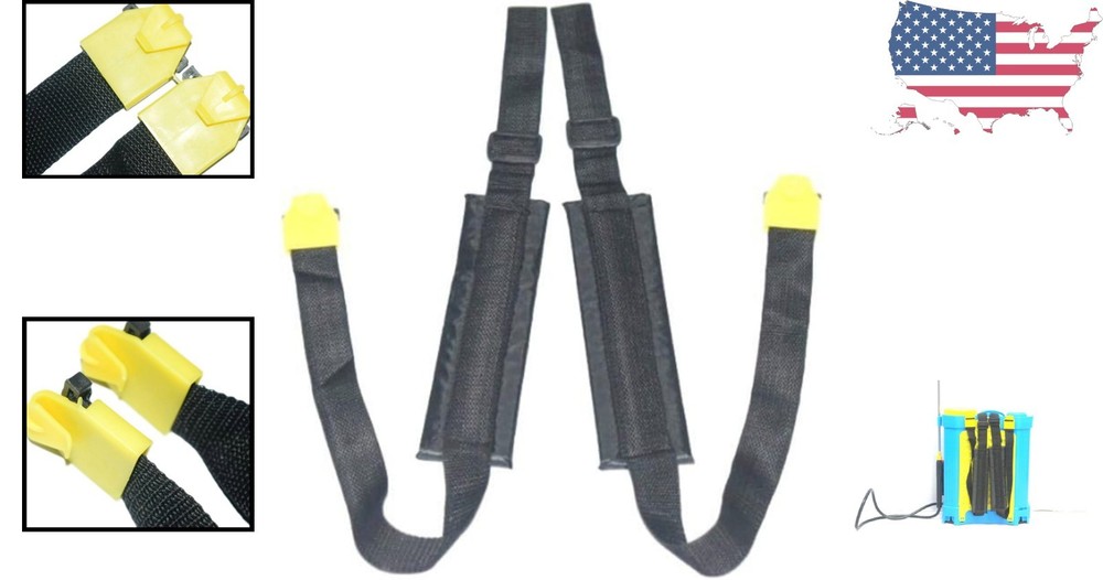 Backpack Sprayer Shoulder Harness Set - 2PC Comfort Straps for Efficiency