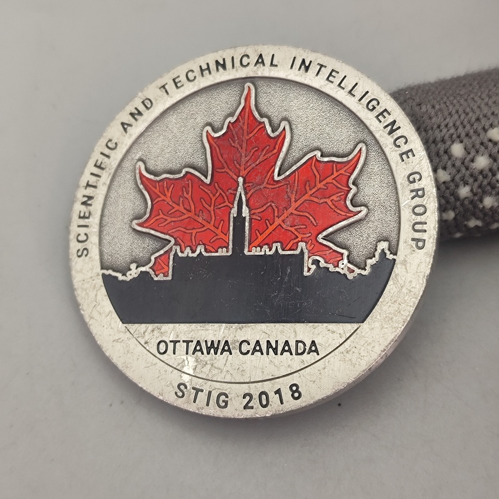 Ottawa Canada Scientific and Technical Inteelligence Group Challenge Coin