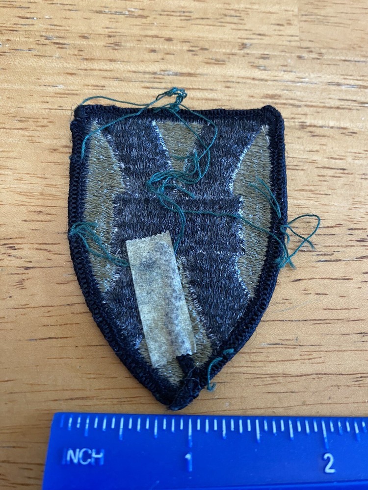 US Army 21st Sustainment Command Subdued Patch INV5678