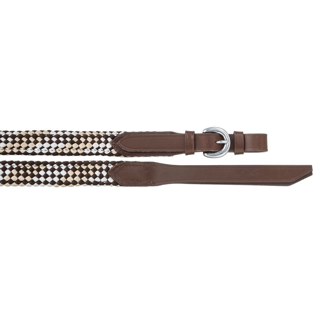 Tough1 Flat Braided Split Reins