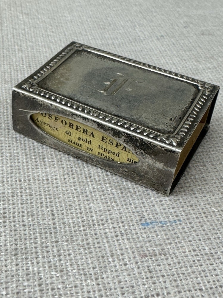 Silver Matchbox Sleeve Case By Birks