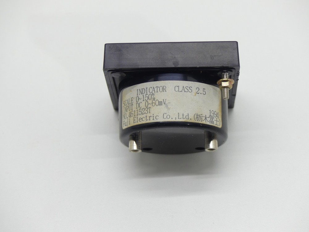 Fuji FM-60 60mV 150% Panel Meter - New Open Box
