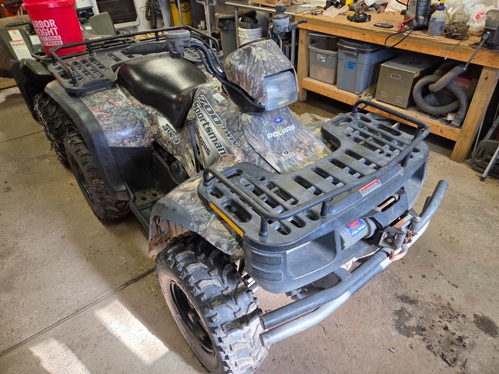 2003 Polaris Sportsman 700 Front Rack Mount Bracket Support