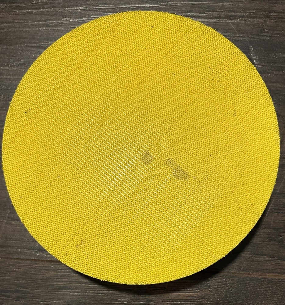 Dynabrade 5”x3/8” Hook-Face Premium Urethane Rubber Sanding Pad - Medium Density