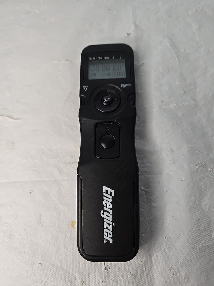 Energizer ENS-LCDU Multi-Fit LCD Timed Remote Shutter (Black) Remote Only