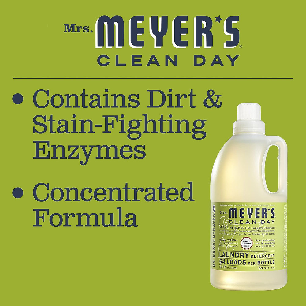 Liquid Laundry Detergent, Biodegradable Formula Infused with Essential Oils, ...