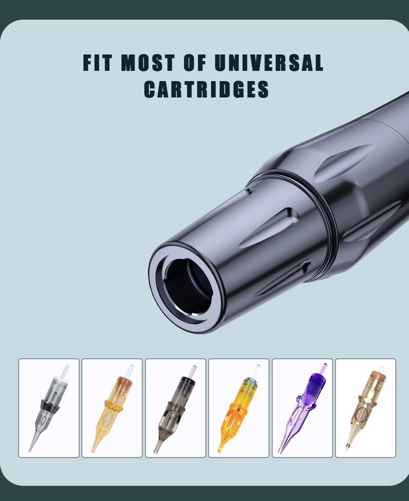Wireless Tattoo Machine Pen Rotary Tattoo Machine Kit Permanent Makeup Device