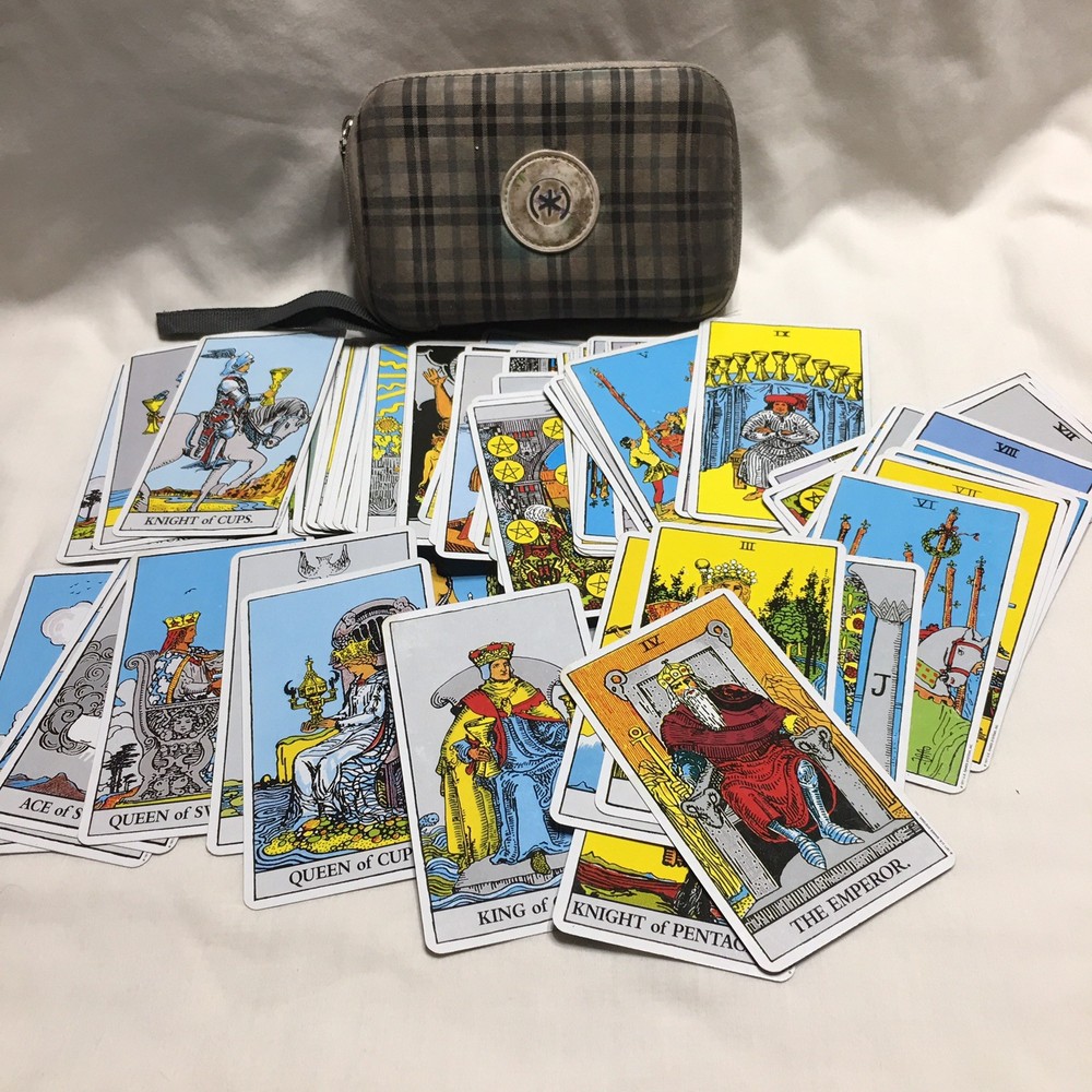 Major Arcana Tarot Card Set Mystical Occult Fortune Telling Future Missing Death
