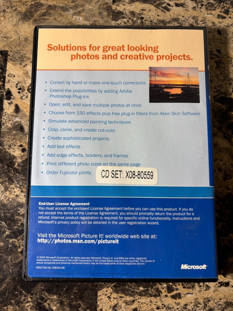 Microsoft Digital Image Pro Version 7.0 (CD ROM, 2002)