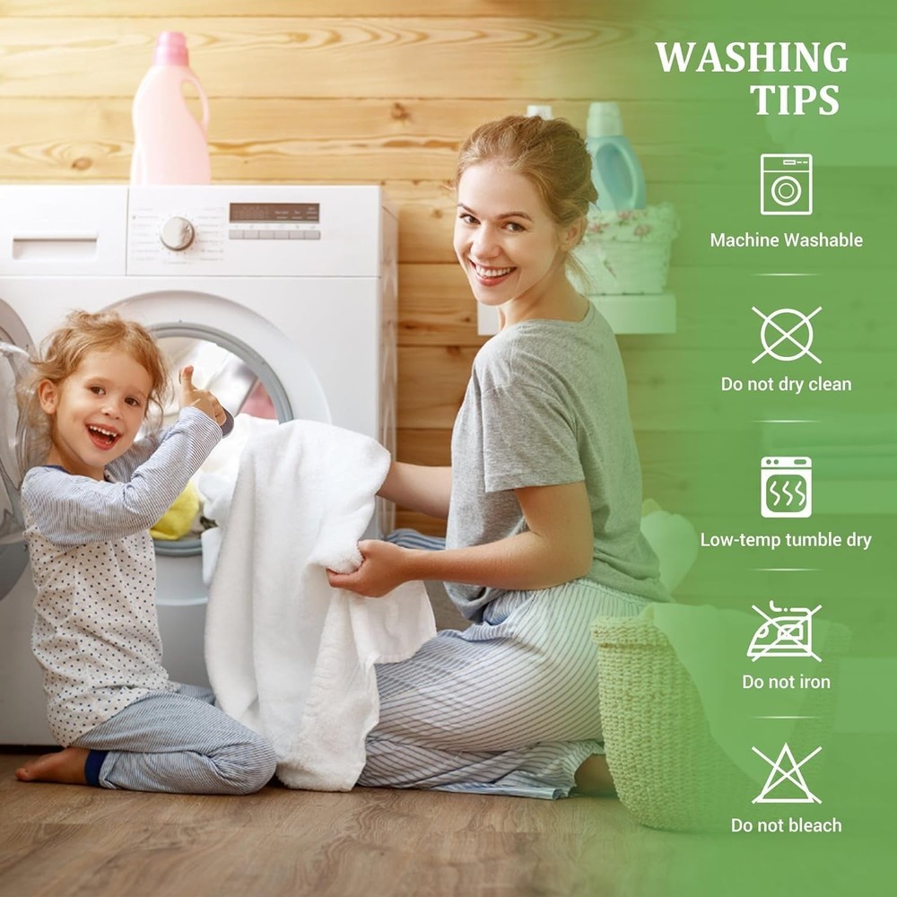 Breathable Cooling King Mattress Protector - Deep Pocket, Machine Washable