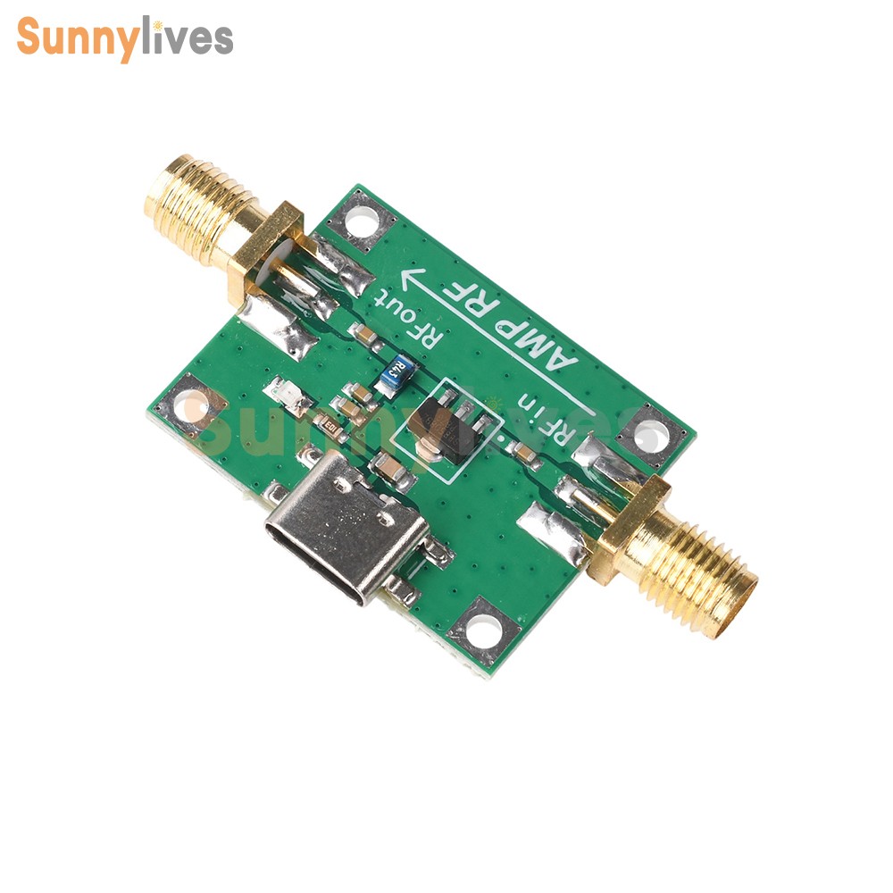 SBB5089 20dB Gain RF Module 5MHz–6GHz RF Power Amplifier RF Preamplifier Module