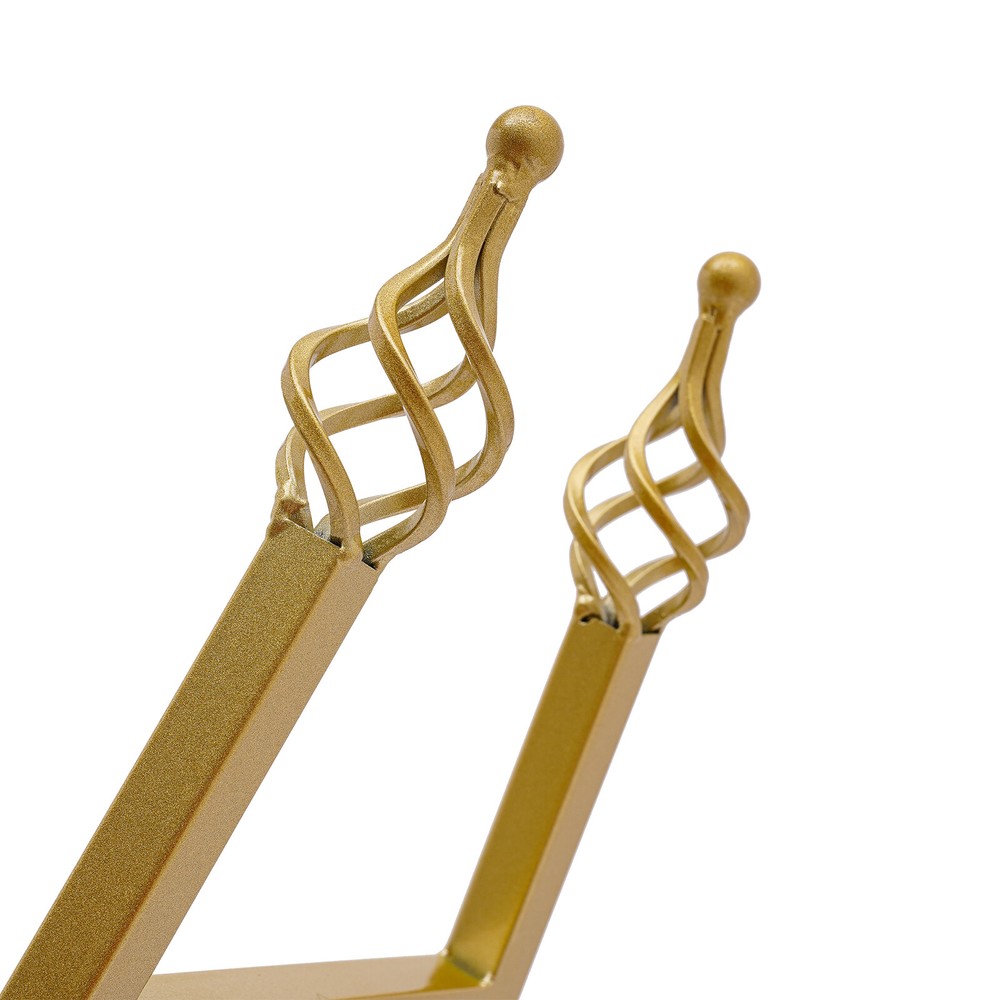 2-Pack Adjustable Steel Easel Stands 90×48cm for Posters & Frames