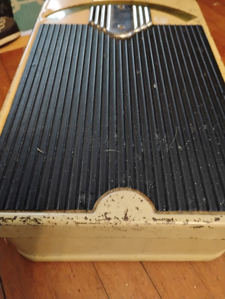 Vtg Hanson Personal Bathroom Floor Scale