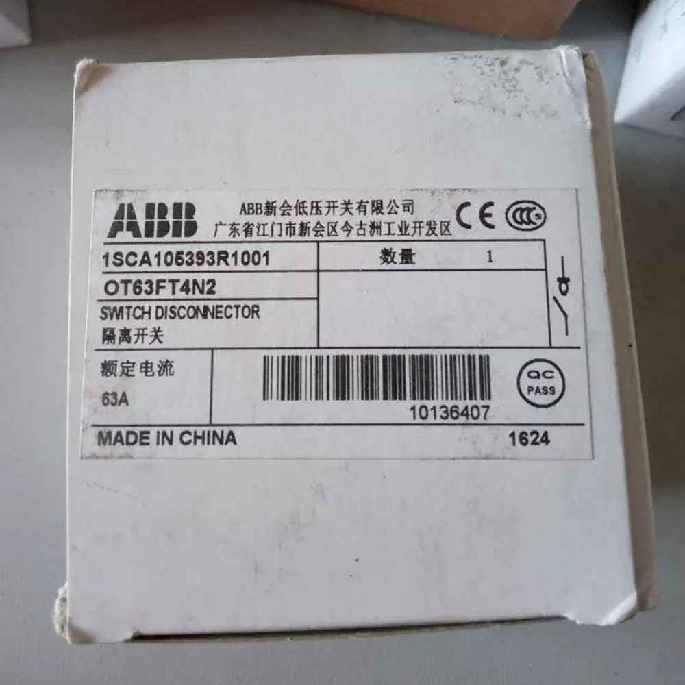 one NEW ABB OT63FT4N2 Disconnect Switch Free shipping