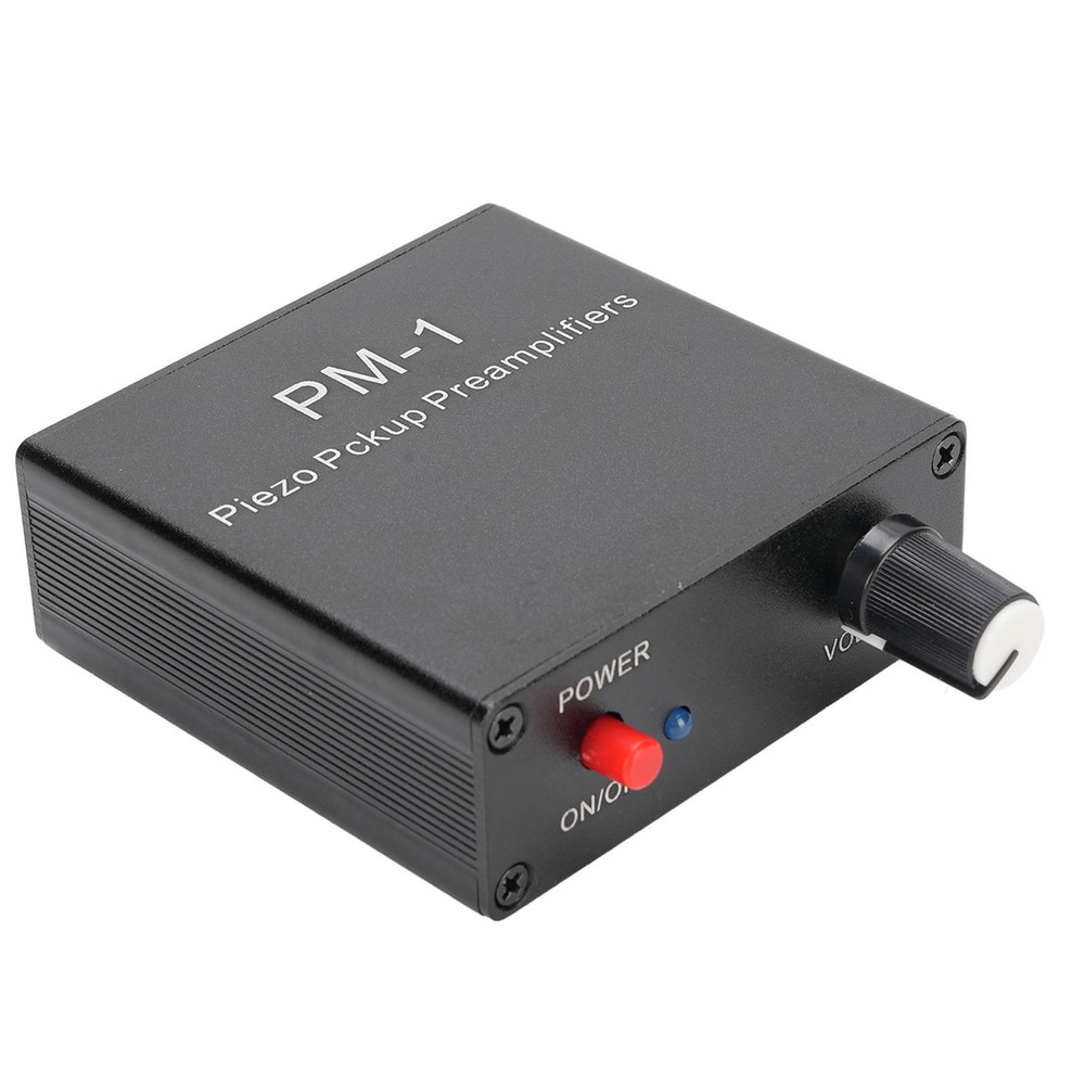 Compact Piezo Pickup Preamp Amplifier For Guitar New