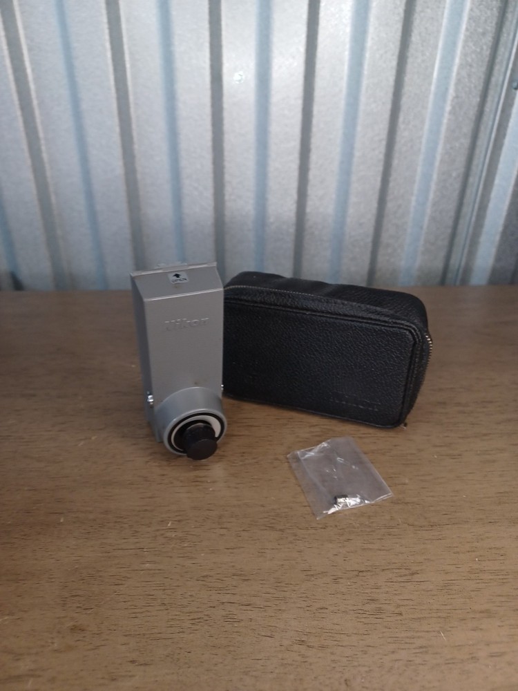 Vintage Microscope Illuminator With Case