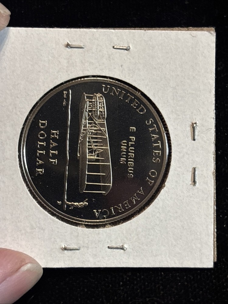 2003 First Flight Half Dollar “0226055” Proof Wright Monument 50c