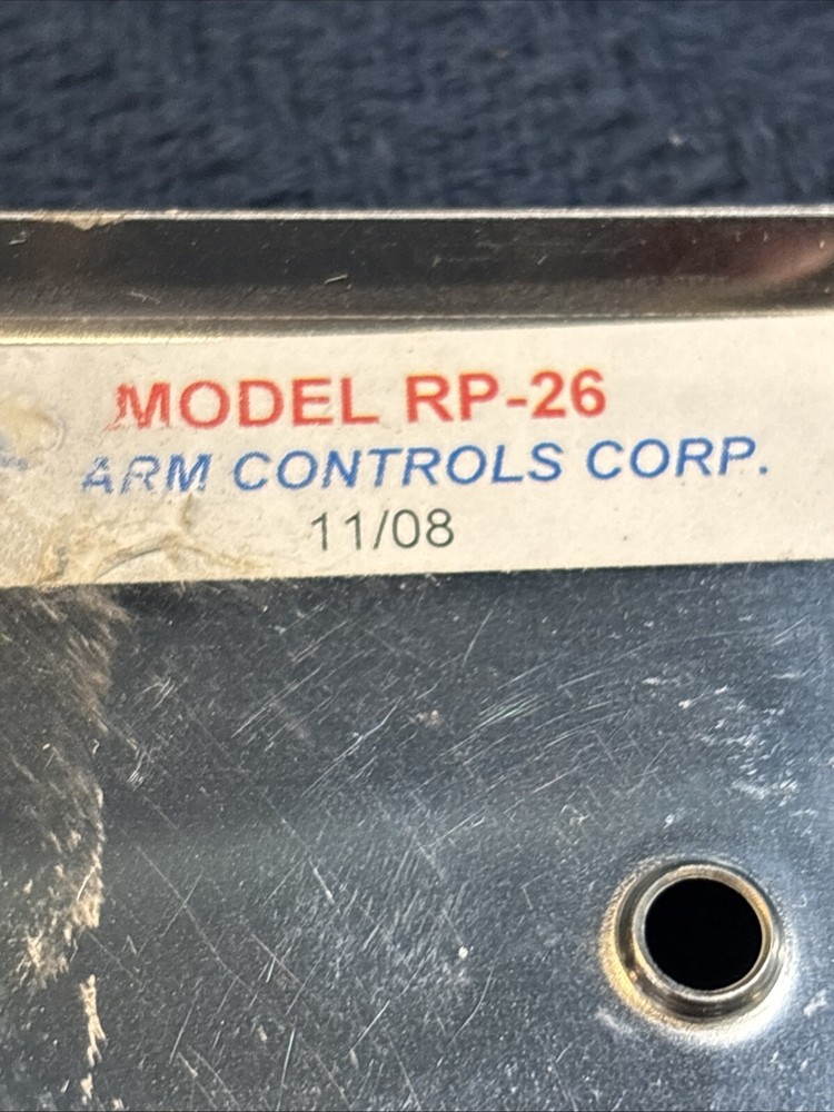 Alarm Controls RP-26 Remote Plate With Panic Button