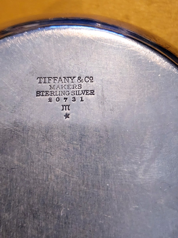 Tiffany & Co. Makers Sterling Silver Classic Child Cereal Bowl