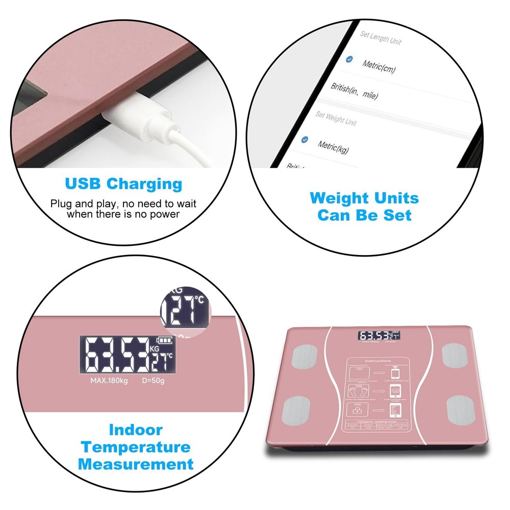 Intelligent Body Fat Scale, a Simple and Practical Digital Scale That can be ...