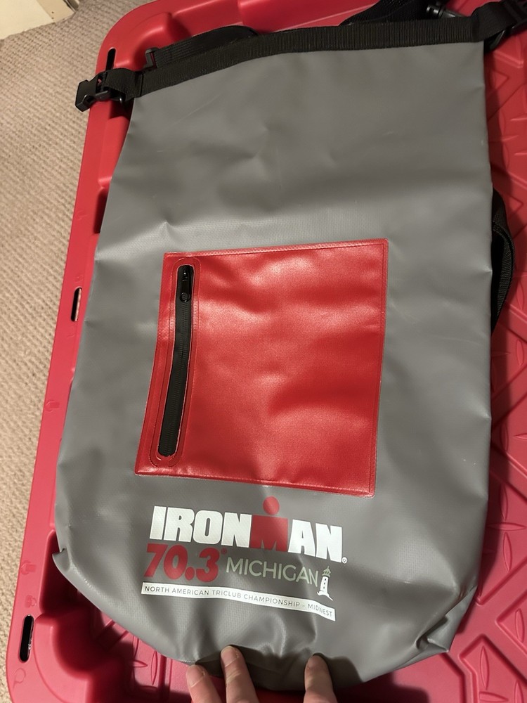 Iron Man Triathalon 70.3 Dry Wet Gear Bag Backpack