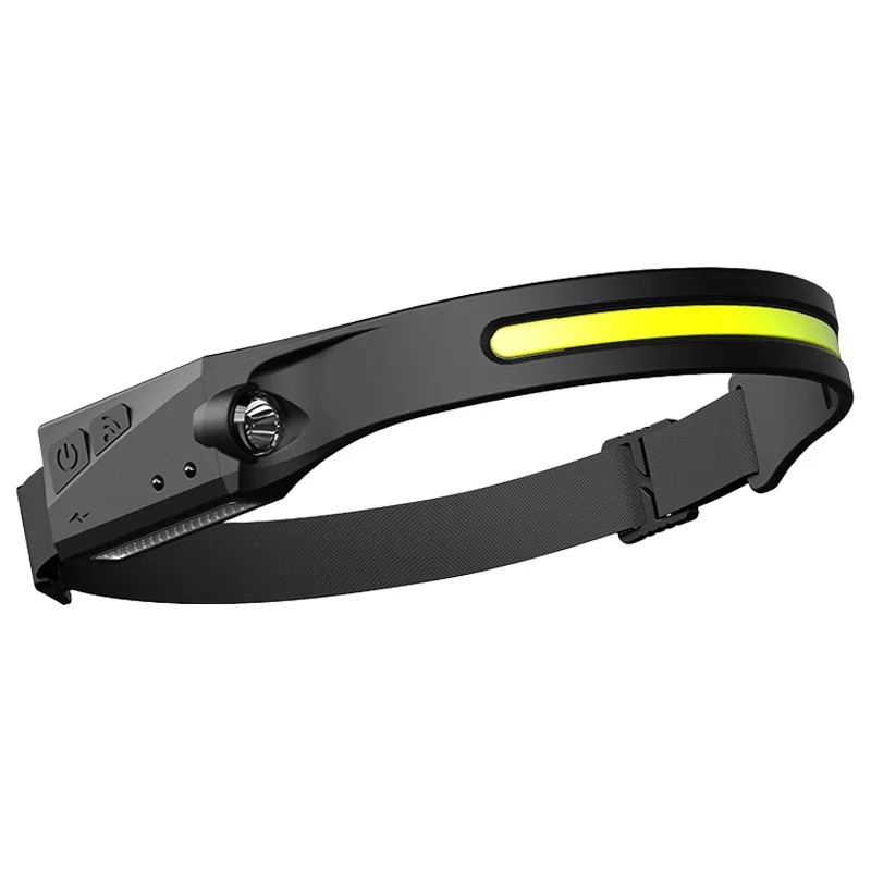 LED Headlamp USB Rechargeable Headlight Flashlight for Camping Running
