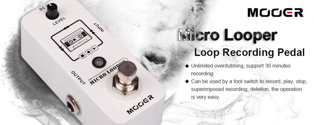 Mooer Micro Looper Micro Guitar Effects Pedal