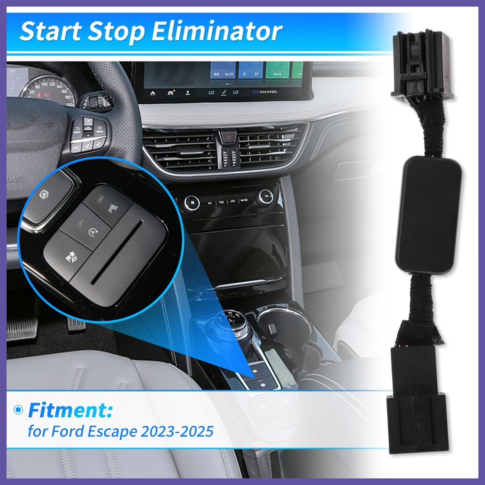 Auto Start Stop Eliminator for Ford Escape 23-25 Auto Start Stop Disable