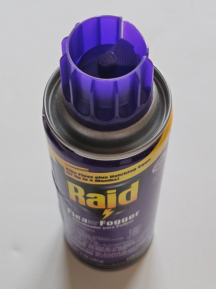 Raid Flea Killer Plus Fogger, 5 oz