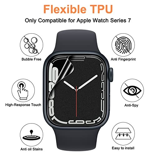 [ 4 Pack Privacy Screen Protector Compatible for Apple Watch Series 3/2/1