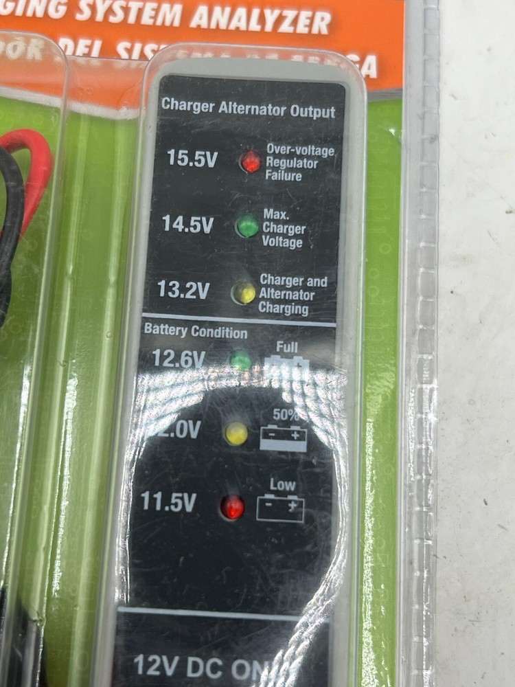 Qty 3 Dorman Genuine Conduct Charging System Tester 84502 Analyzer Tool