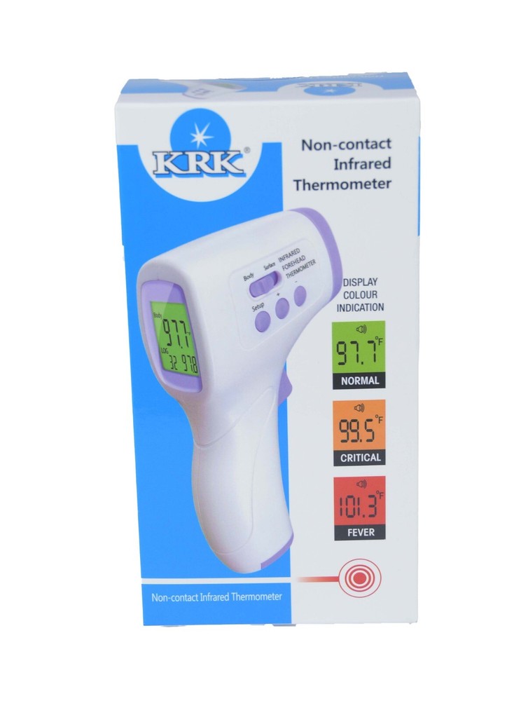 Digital Thermometer Non Contact Switch Between Body & Object